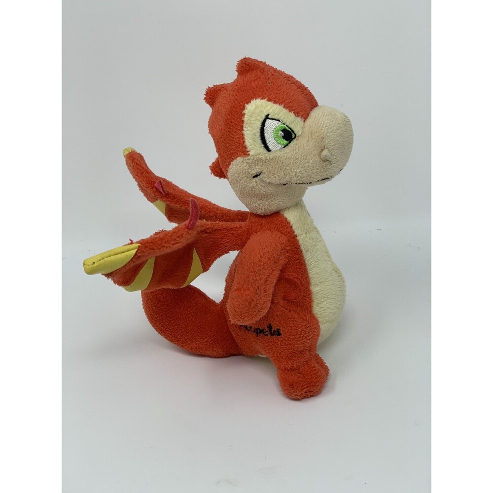 Neopets Red Scorchio Dragon Plush 6" Stuffed Animal Toy 2007 Jakks Pacific
